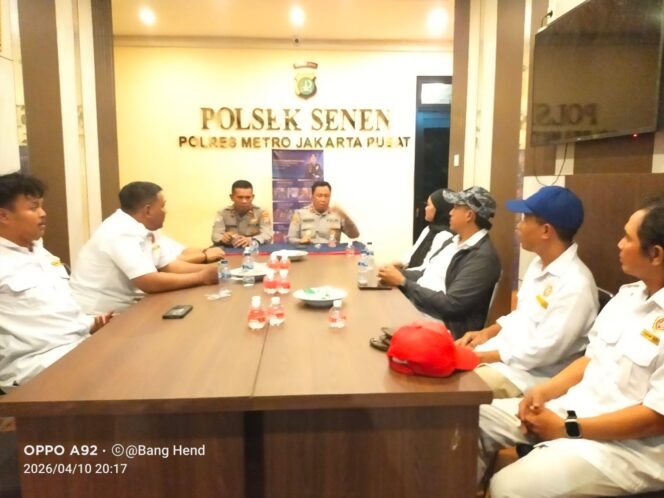 
					Kapolsek Senen Silaturahmi dengan Karang Taruna, Ajak Pemuda Aktif Jaga Kamtibmas