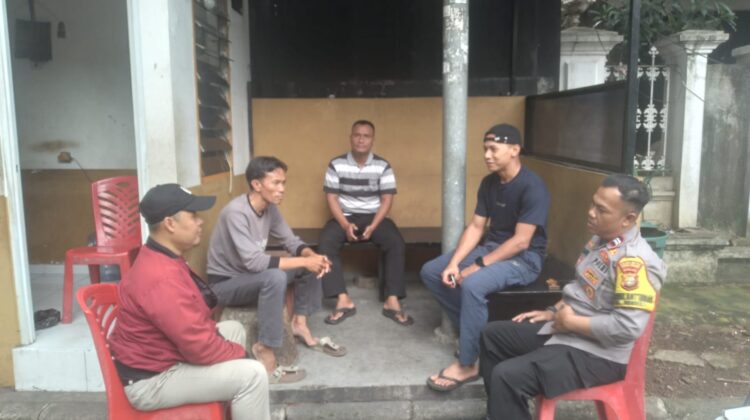 Bhabinkamtibmas Bendungan Hilir Intensifkan Cooling System dan DDS RT 09/04, Wujudkan Lingkungan Aman dan Kondusif