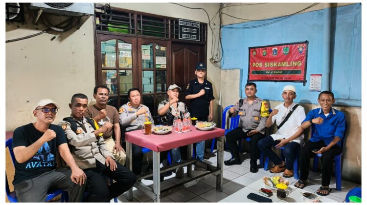 Kapolsek Senen Sambangi Tokoh Masyarakat di Kramat, Bahas Kamtibmas