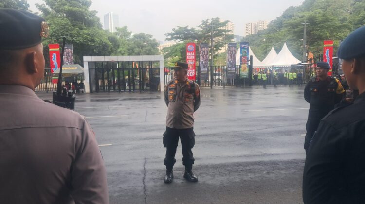 Wakapolsek Sawah Besar Pimpin Apel Pengamanan Laga Persija vs Persebaya di GBK