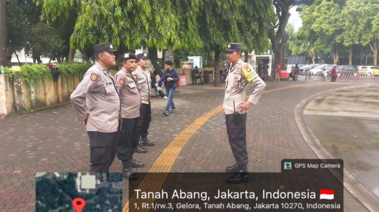 Pengamanan Laga Persija vs Persebaya di GBK, Situasi Plaza Tenggara Kondusif