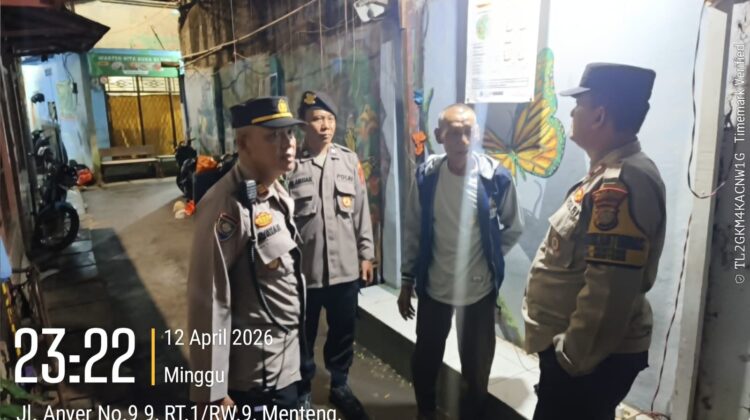 Patroli Jalan Kaki Cipkon Menteng Sasar Permukiman, Wujudkan Lingkungan Aman