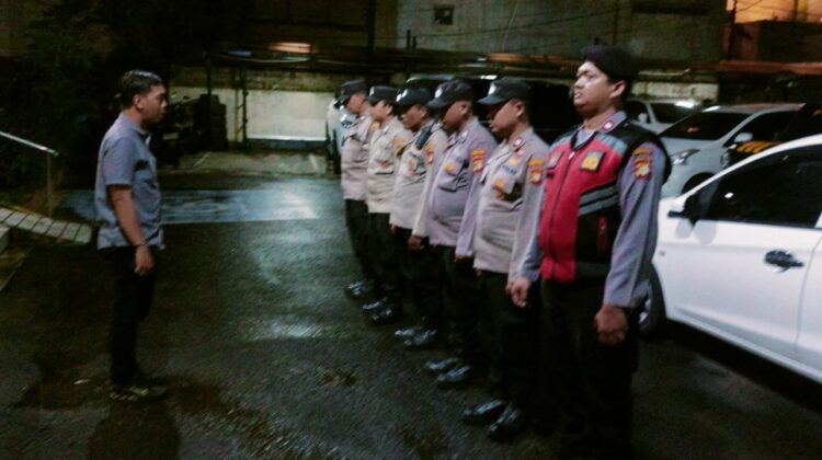 Polsek Metro Tanah Abang Gelar Patroli Ops Cipta Kondisi, Amankan Kepulangan Rombongan Persebaya Di Kawasan Gbk
