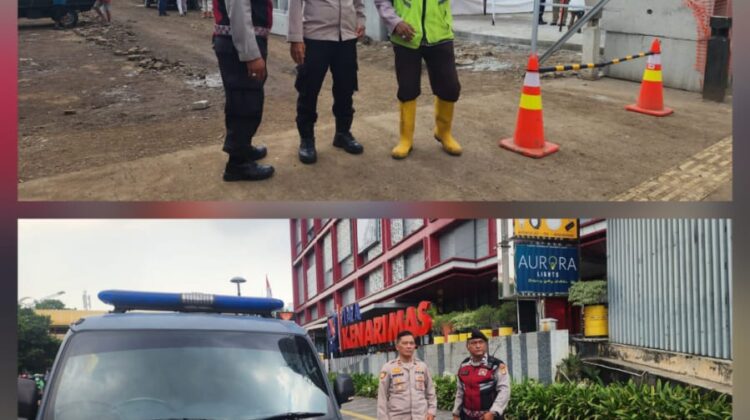 Patroli Samapta Polsek Senen Intensif Sambangi Objek Vital, Situasi Aman dan Kondusif