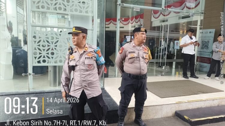 Polsek Metro Menteng Siagakan 38 Personel, Antisipasi Unras di Kantor BGN Kebon Sirih