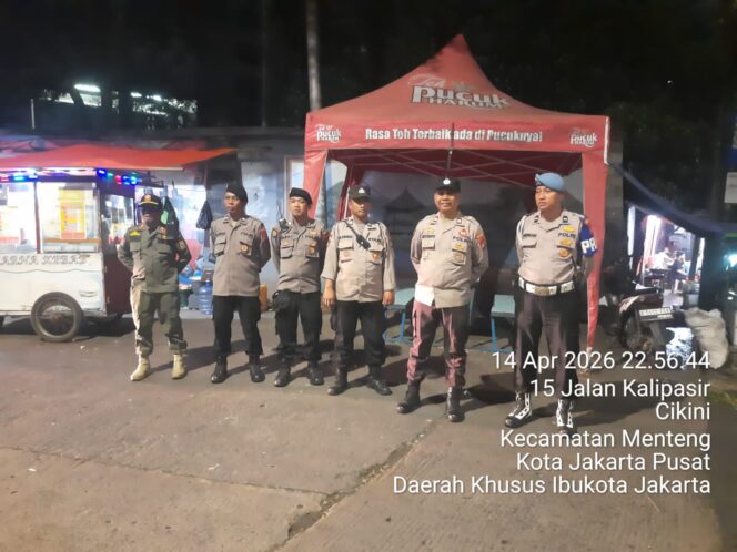 
					Patroli Cipkon Menteng Disiagakan di Batas Wilayah, Antisipasi Kerawanan Malam Hari