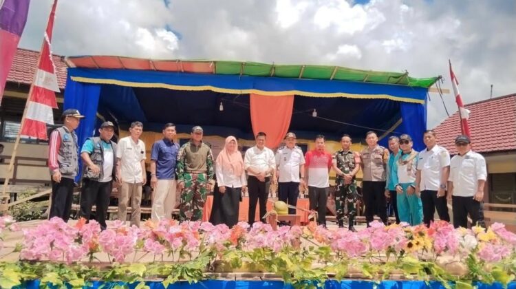 Satgas Pamtas RI–Malaysia Yonarhanud 1 Kostrad Dukung OSN, O2SN dan FLS2N SD di Sajingan Besar