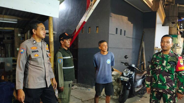 Kompak Jaga Lingkungan, 4 Pilar Gelar Patroli Siskamling di RW 012 Kebon Melati