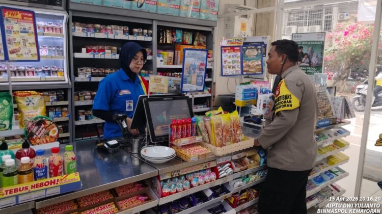 Lewat Sambang Minimarket, Polri Bangun Kesadaran Kamtibmas Bersama Karyawan