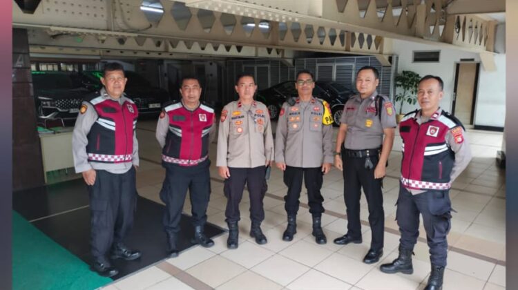 Polisi Patroli Objek Vital di Senen, Pastikan Situasi Aman dan Kondusif