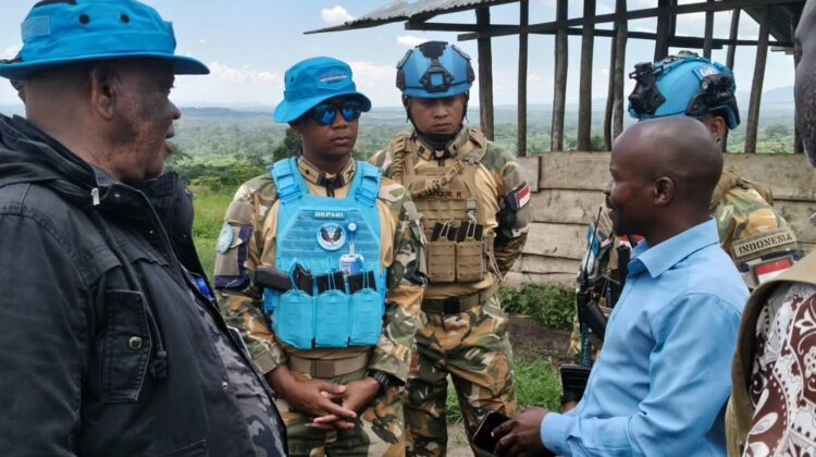 Pendampingan DDR di Balinggina, Satgas INDO RDB XXXIX-G MONUSCO Pastikan Administrasi Warga Berjalan Aman