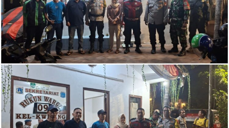Patroli Gabungan Tiga Pilar di Senen, 13 Personel Dikerahkan Antisipasi Gangguan Kamtibmas