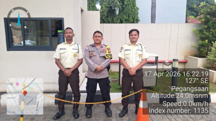 Patroli Bhabinkamtibmas Pegangsaan di Gedung SGH, Perkuat Kewaspadaan Cegah Curat, Curas, dan Curanmor