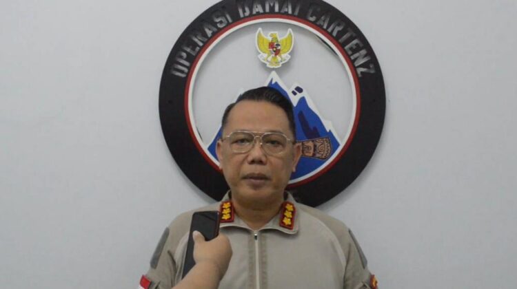 Polres Mimika Dibackup Satgas Damai Cartenz 2026 Berhasil Amankan Pelaku Pembunuhan di Timika