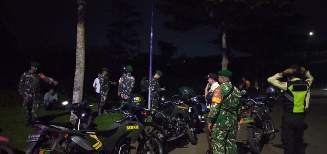 
					Intensifkan Keamanan Malam Koramil 14/Panongan Patroli Siskamling 