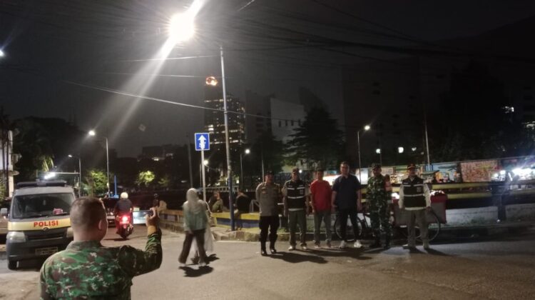 Patroli Gabungan Tiga Pilar di Senen, Polisi Sasar Titik Rawan Kamtibmas