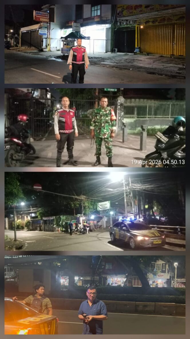 
					Patroli Subuh Polsek Senen, Polisi Antisipasi Tawuran Remaja di Sejumlah Titik