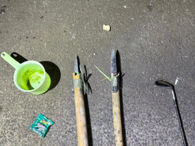 
					Brimob Polda Metro Jaya Gagalkan Rencana Tawuran di Jakarta Timur, Senjata Rakitan Diamankan