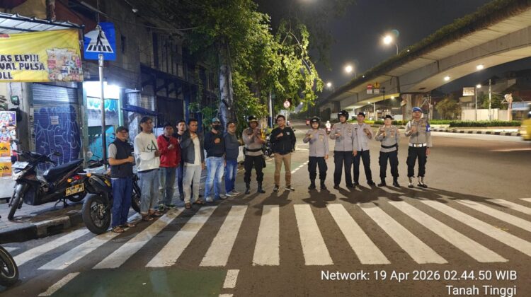 Antisipasi Kerawanan Pagi, Unit Reskrim bersama Unit Samapta dan FKDM Rutin Gelar Patroli Subuh