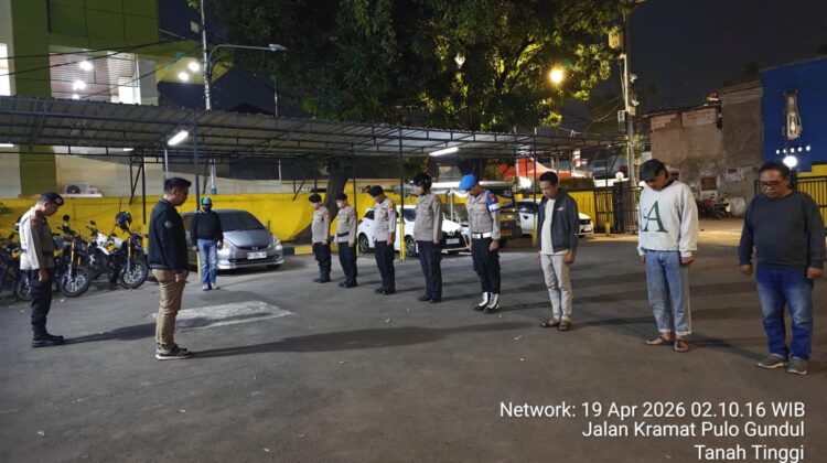 Apel Patroli Cipta Kondisi, Polsek Johar Baru Siaga Antisipasi Gangguan Kamtibmas