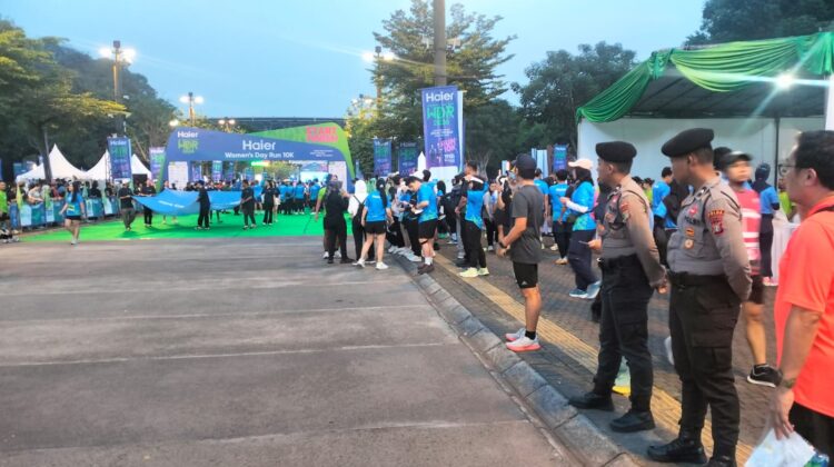 96 Personel Gabungan Amankan Kegiatan Haier Women’s Day Run 2026 (10K) di Kawasan GBK