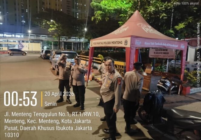 
					Patroli Malam Menteng Diperketat di Batas Menteng Tenggulun, Polisi Antisipasi Kerawanan