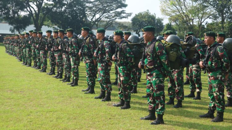 Tingkatkan Profesionalisme Satuan, Yonarmed 1 Kostrad Terima Wasgiat Bidang Ops Sops Mabesad