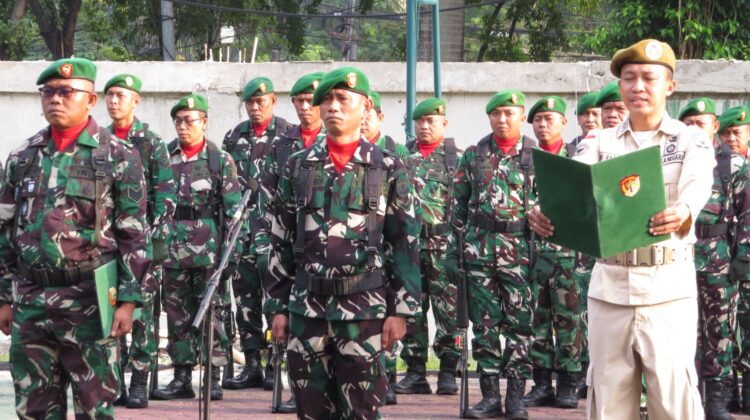 Kodim 0505/JT Gelar Upacara 17-an, Tegaskan Profesionalisme Prajurit