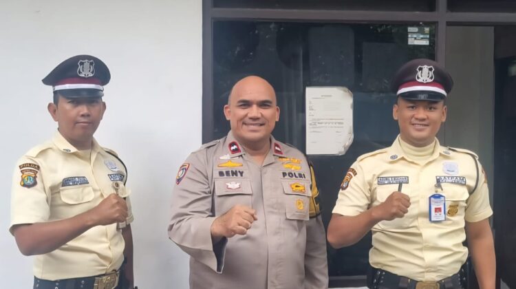 Bhabinkamtibmas Kampung Bali Sambangi Mess BI, Perkuat Sinergi Keamanan Lingkungan