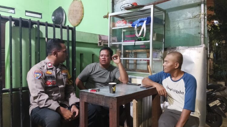 Perkuat Cooling System, Polisi Sambangi Ketua RT di Kampung Rawa Bangun Sinergi Kamtibmas
