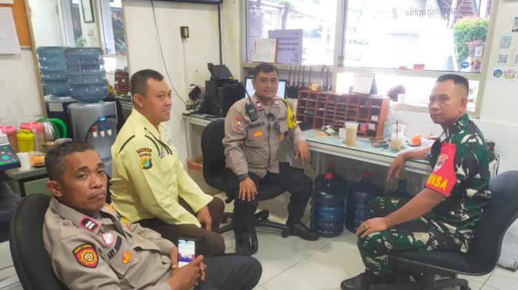 Polisi Sambangi Kantor Astragraphia di Kramat, Perkuat Koordinasi Kamtibmas