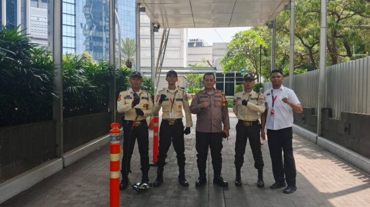 Sambang TCT Tower, Bhabinkamtibmas dan Security Perkuat Sinergi Tangkal Kejahatan