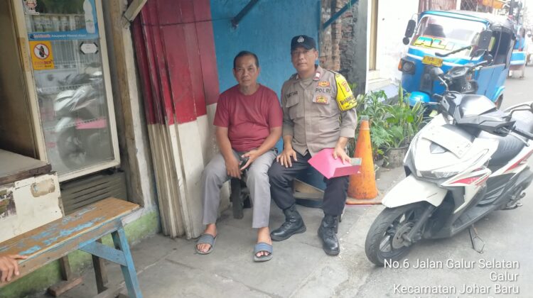 Polisi Lakukan Patroli dan Sambang Warga, Perkuat Kamtibmas di Galur