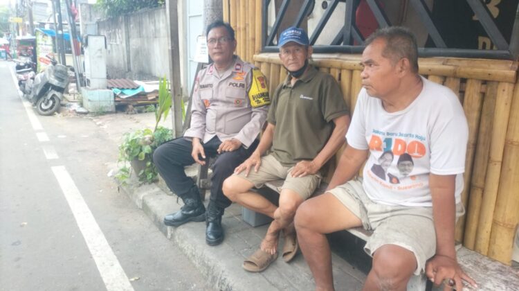 Cooling System dan Patroli Wilayah, Polisi Ajak Warga RW 01 Johar Baru Jaga Kamtibmas