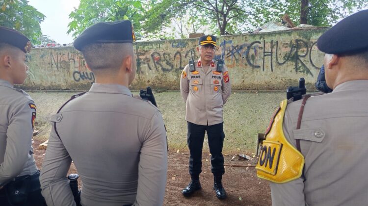 Apel dan Ploting Personel Digelar, Antisipasi Tawuran di Petamburan Tanah Abang
