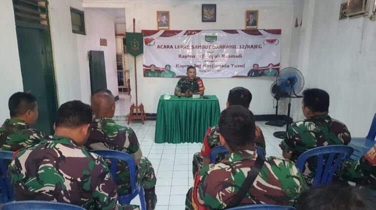 Danramil 12/Rajeg Tekankan Kekompakan dalam Jam Komandan Perdana  ‎