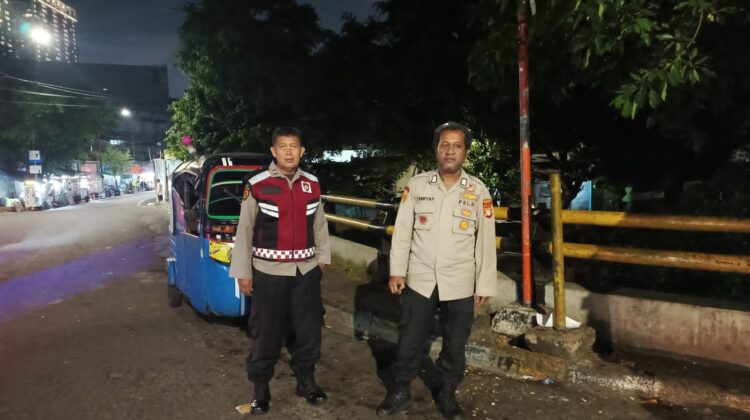 Polsek Senen Intensifkan Patroli Dini Hari, Antisipasi Tawuran dan Gangguan Kamtibmas