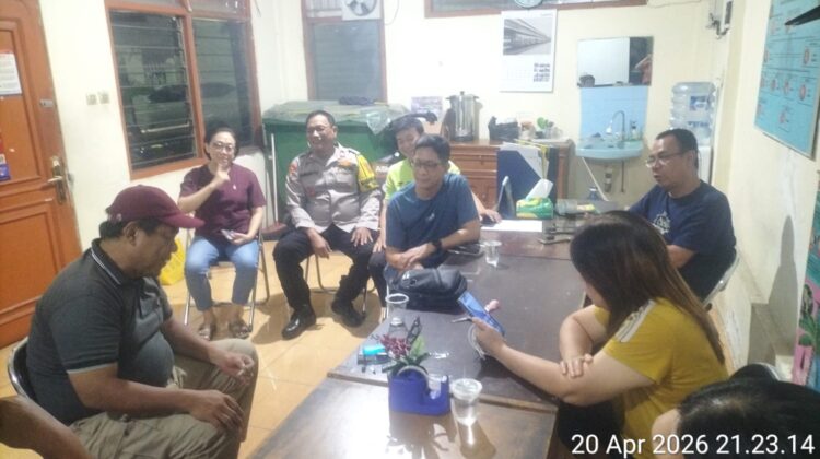 Sambang Malam Perkuat Cooling System, Polisi Rangkul Warga RW 10 Johar Baru Jaga Kondusifitas