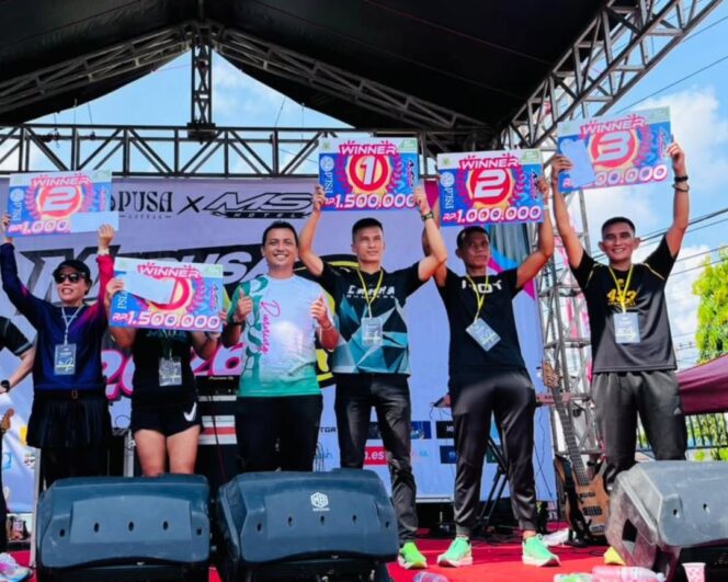 
					Prajurit Yonif 433 Kostrad Borong Prestasi di Mapusa Run 2026 Pinrang