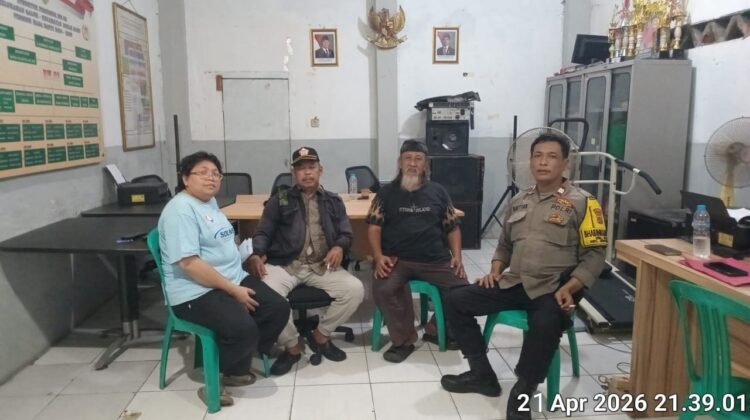 Pos Satkamling RW 02 Galur Dioptimalkan, Warga Diminta Waspada dan Disiplin Lapor Tamu