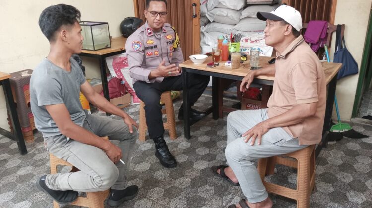 Perkuat Cooling System dan Dukung UMKM, Polisi Sambangi Warga Kampung Rawa