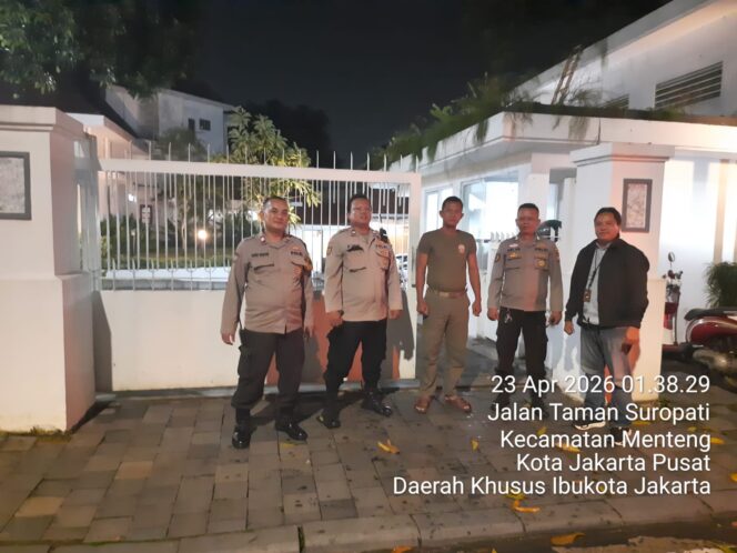 
					Pengamanan Ditingkatkan di Jalan Taman Suropati, Patroli Menteng Jaga Kawasan Elit Tetap Kondusif