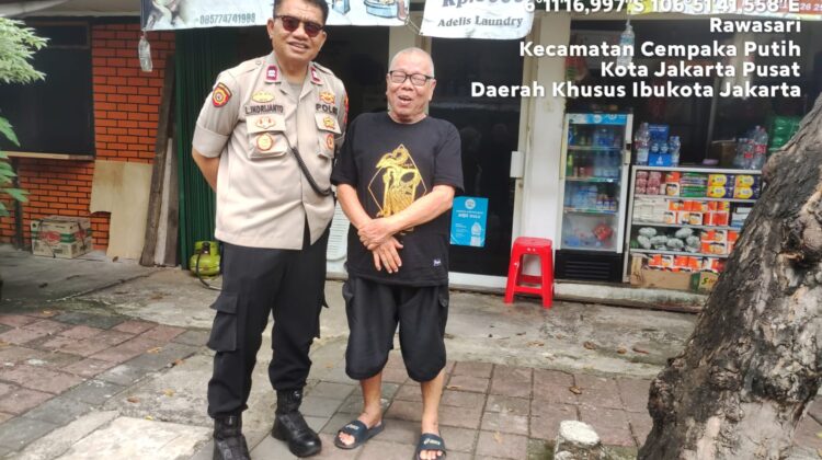 Sambang Dialogis di Johar Baru, Polisi Ajak Warga Perkuat Guyub dan Keamanan Lingkungan