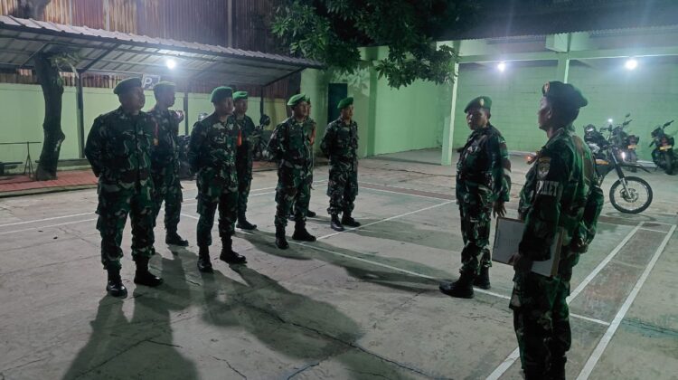 Patroli Maung, Koramil 02/Curug Tingkatkan Kamtibmas Diwilayah