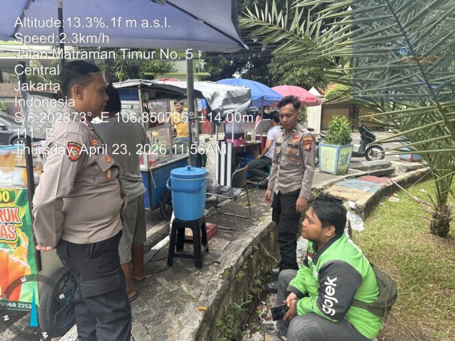 
					Kapolsubsektor Pegangsaan Intensifkan Patroli, Antisipasi Gangguan Kamtibmas di RPTRA Taman Amir Hamzah