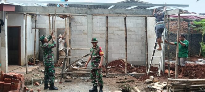 
					Renovasi MCK Panti Asuhan Karena Doa Mulai Tampak, Wujud Kepedulian TNI di Sawangan Depok