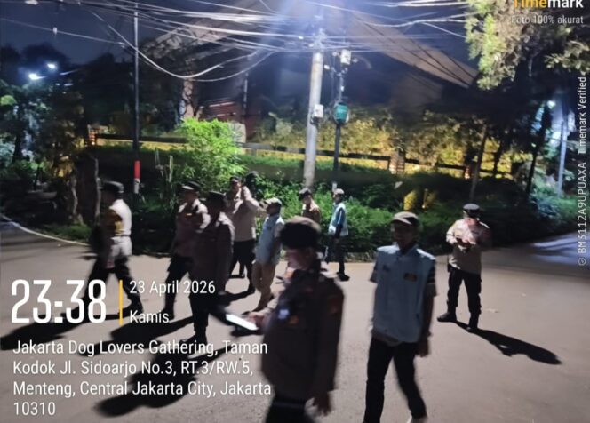 
					Patroli Cipkon Menteng Intensif, Rumah Pejabat Dijaga Ketat Demi Jakarta Tetap Kondusif