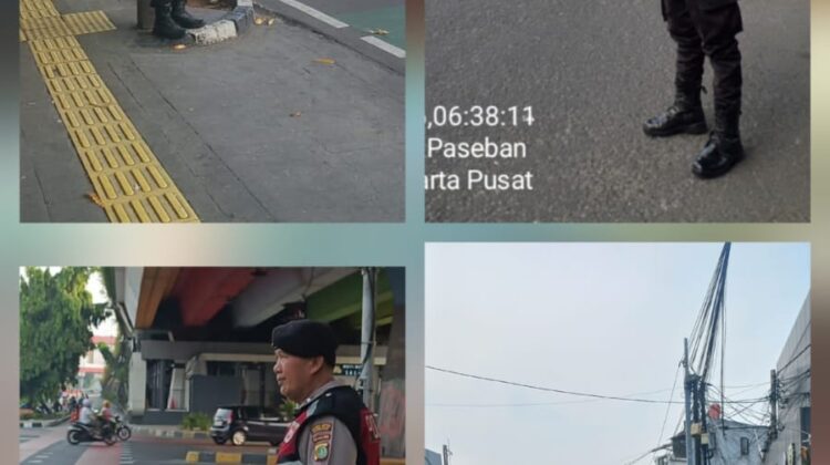 Polisi Atur Lalu Lintas di Sejumlah Titik Rawan Macet Senen, Arus Ramai Lancar