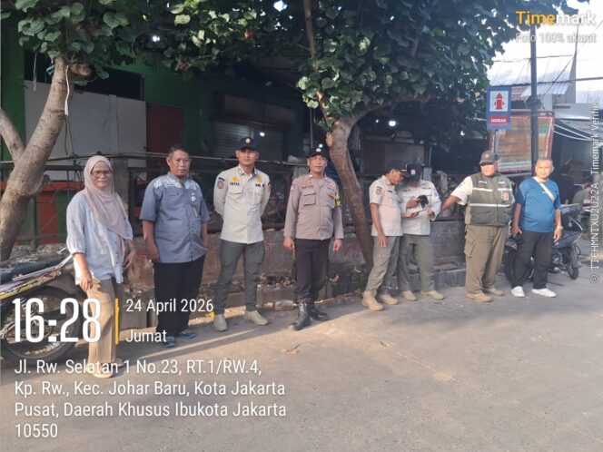 
					Tertibkan PKL Pasar Gembrong, Polisi dan 3 Pilar Kedepankan Dialog Humanis Sore Hari