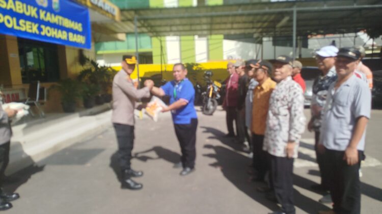 Jumat Barokah, Polsek Johar Baru Perkuat Sinergi dan Kepedulian Sosial